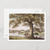 Humphrey Repton Vermessung mit einer Theodolite (C Postkarte (Vorne/Hinten)