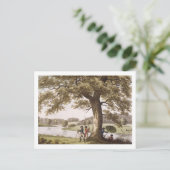 Humphrey Repton Vermessung mit einer Theodolite (C Postkarte (Stehend Vorderseite)