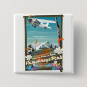 Humphreys Peak,Humphreys Peak,Flagstaff,Arizona Button (Vorderseite)