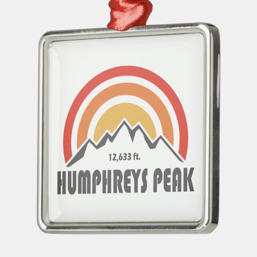 Humphreys Peak Ornament Aus Metall (Links)