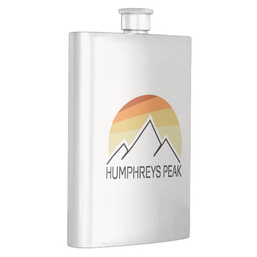 Humphreys Peak Retro Flachmann (Rechts)