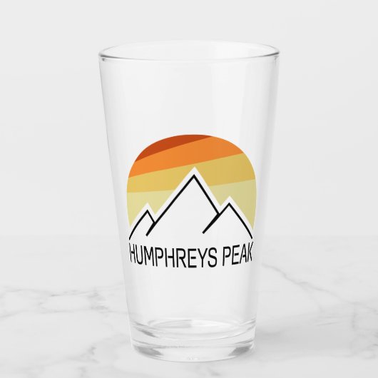 Humphreys Peak Retro Glas (Vorderseite)