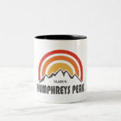 Humphreys Peak Zweifarbige Tasse (Mittel)