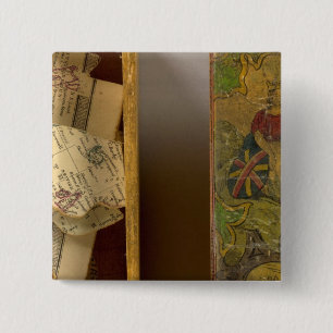 Humphries-Weltkarte Button