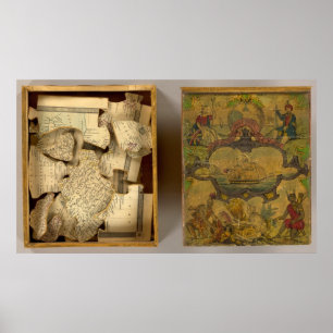 Humphries-Weltkarte Poster