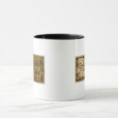 Humphries-Weltkarte Tasse (Zentrum)