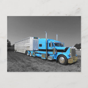 Humps Peterbilt 379 Postkarte