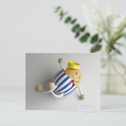 Humpty-Dummy Postkarte (Stehend Vorderseite)