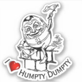 Humpty Dumpty Aufkleber (Vorderseite)
