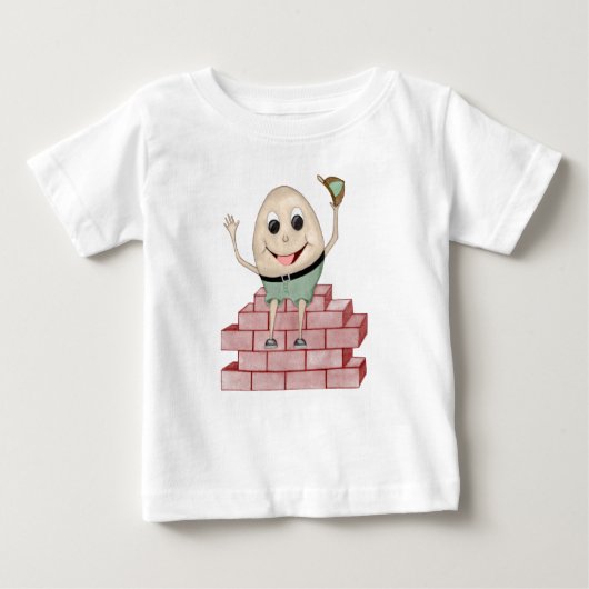 Humpty Dumpty Baby T-shirt (Vorderseite)
