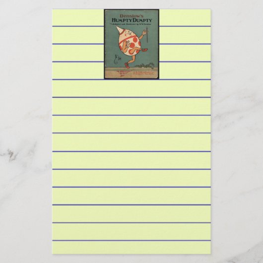 Humpty Dumpty Briefpapier (Vorderseite)