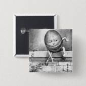 Humpty Dumpty Button (Vorne & Hinten)