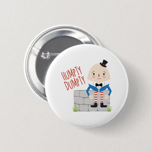 Humpty Dumpty Button (Vorne & Hinten)