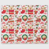 Humpty Dumpty Christmas Niedlich Geschenkpapier (Flach)