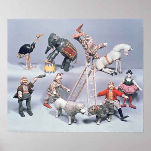 Humpty Dumpty Circus acrobats und Menagerie Poster (Vorne)