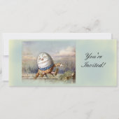 Humpty Dumpty Einladung (Vorderseite)