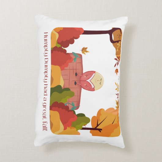 Humpty Dumpty Fall Pillow Dekokissen (Rückseite(Vertikal))