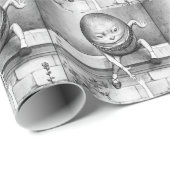 Humpty Dumpty Geschenkpapier (Rolleneckpunkt)