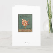 Humpty Dumpty Grußkarte Karte (Rückseite)