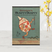 Humpty Dumpty Grußkarte Karte (Gelbe Blume)