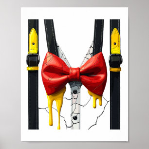 Humpty Dumpty Halloween Kostüm Rackeier Poster