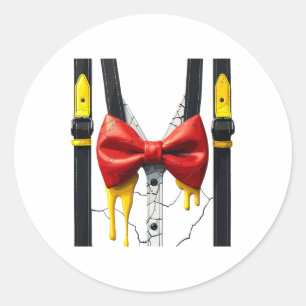 Humpty Dumpty Halloween Kostüm Rackeier Runder Aufkleber