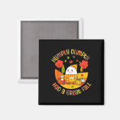 Humpty Dumpty hatte einen großen Fall Funny Egg Th Magnet (Vorderseite/Rückseite)