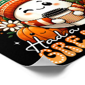 Humpty Dumpty hatte einen großen Fall Funny Egg Th Poster (Ecke)