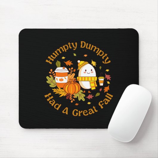 Humpty Dumpty hatte einen großen Fall Funny Happy Mousepad (Mit Mouse)
