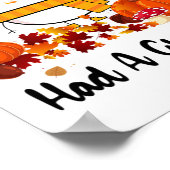 Humpty Dumpty hatte einen großen Fall Funny Herbst Poster (Ecke)