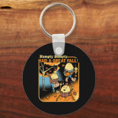 Humpty Dumpty hatte einen großen Fall Funny Novelt Schlüsselanhänger (Vorderseite)