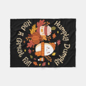 Humpty Dumpty hatte einen großen Fall glücklichen Fleecedecke (Vorderseite (Horizontal))