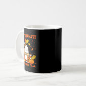 Humpty Dumpty hatte einen großen Fall glücklichen  Kaffeetasse (Vorderseite Links)