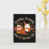 Humpty Dumpty hatte einen großen Fall glücklichen  Karte (Gelbe Blume)