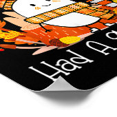 Humpty Dumpty hatte einen großen Fall glücklichen Poster (Ecke)