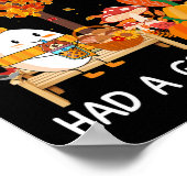 Humpty Dumpty hatte einen großen Fall glücklichen  Poster (Ecke)