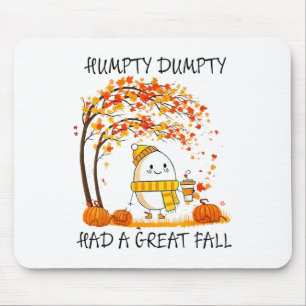 Humpty Dumpty hatte einen großen Fall Lustiges Ei Mousepad