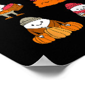 Humpty Dumpty Hatte Einen Großen Herbst Blätter Da Poster (Ecke)