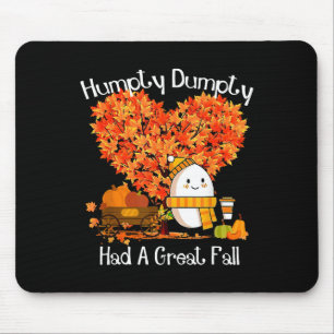 Humpty Dumpty hatte einen großen Herbstrückgang -  Mousepad
