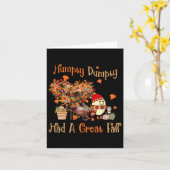 Humpty Dumpty hatte im Herbst einen großen Fall Er Karte (Gelbe Blume)