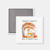 Humpty Dumpty hatte im Herbst einen großen Fall Er Magnet (Vorderseite/Rückseite)
