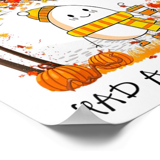 Humpty Dumpty hatte im Herbst einen großen Fall Er Poster (Ecke)