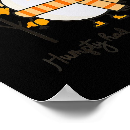 Humpty Dumpty hatte im Herbst einen großen Fall Er Poster (Ecke)