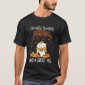 Humpty Dumpty hatte im Herbst einen großen Fall Er T-Shirt (Vorderseite)