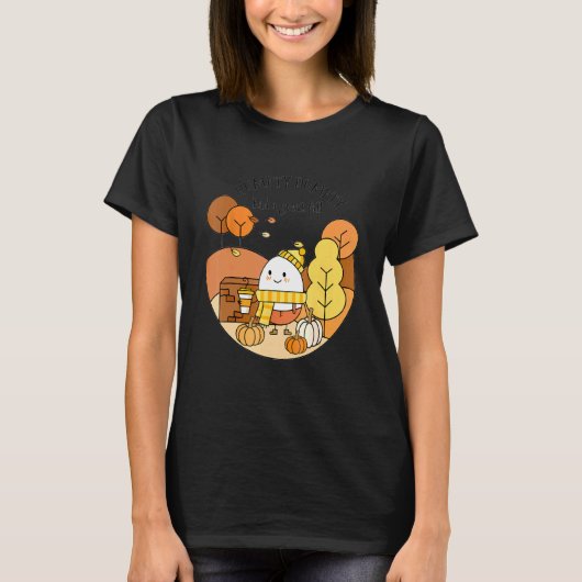 Humpty Dumpty hatte im Herbst einen großen Fall Er T-Shirt (Vorderseite)