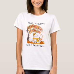 Humpty Dumpty hatte im Herbst einen großen Fall Er T-Shirt