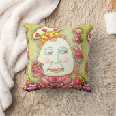 Humpty Dumpty Hearts DURCH PILLOW Baumwolle Kissen (Decke)