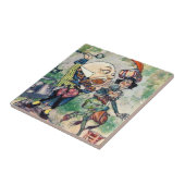 Humpty Dumpty in Wonderland Fliese (Seite)