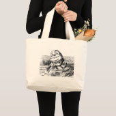 Humpty Dumpty Jumbo Stoffbeutel (Vorderseite (Produkt))