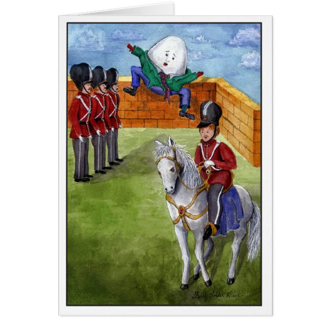 Humpty Dumpty Karte (Vorne)